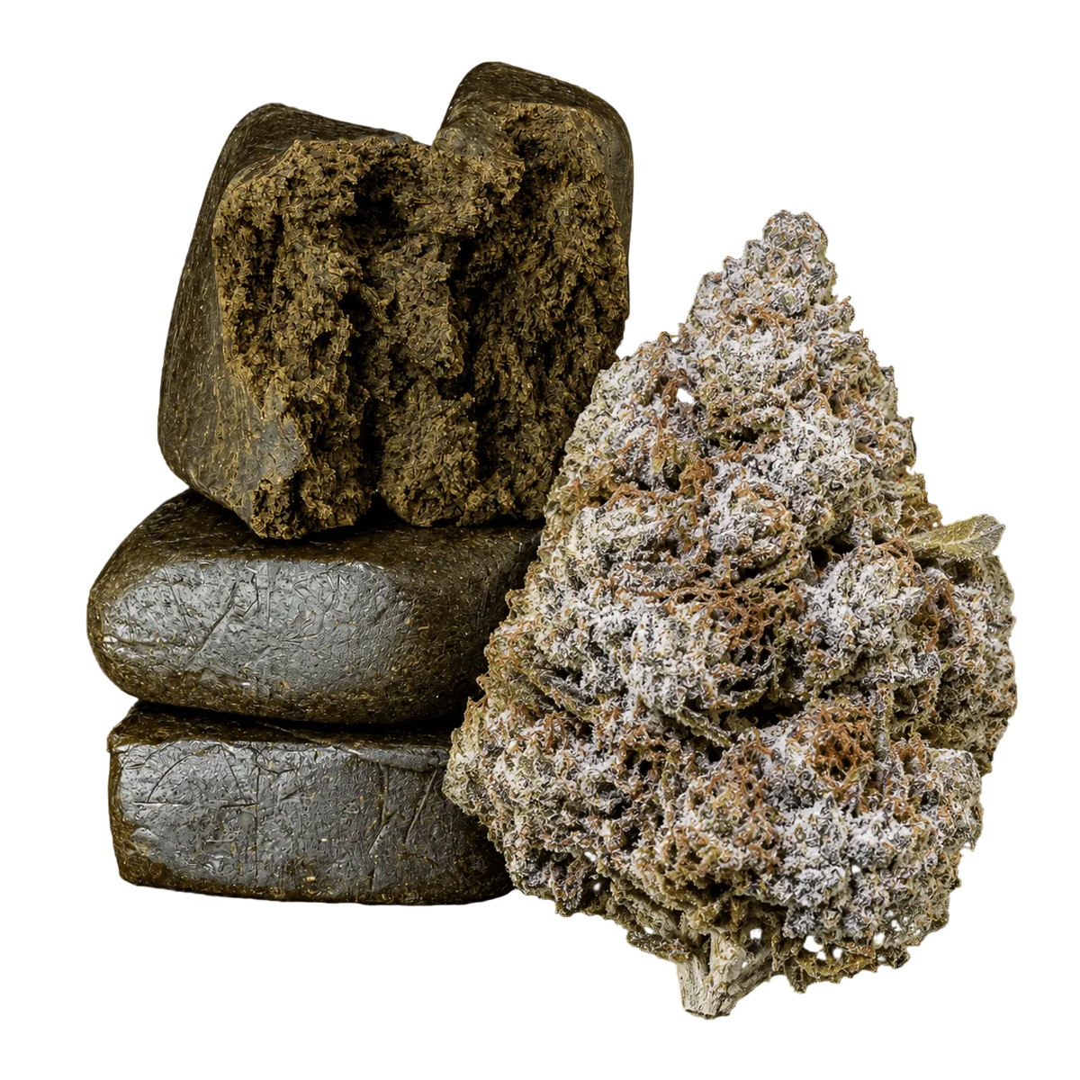 10 g Manali Cream 40% THCA och 10 g O.G. Zkittles 24% THCA samlade i Herbz-bundle
