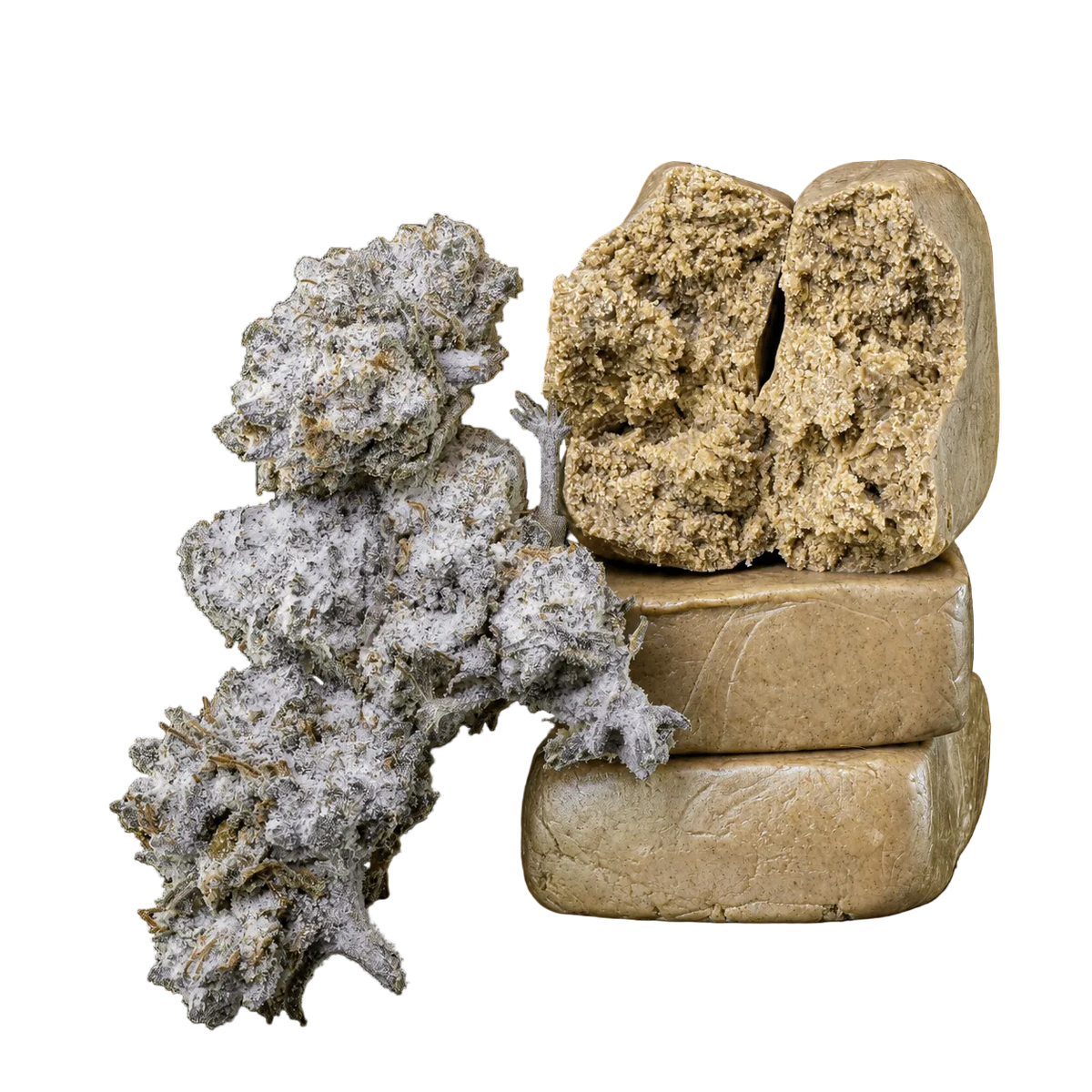 10 g Orange Tangie Smalls 22% THCA och 10 g Piatella 60% THCA samlade i Herbz-bundle