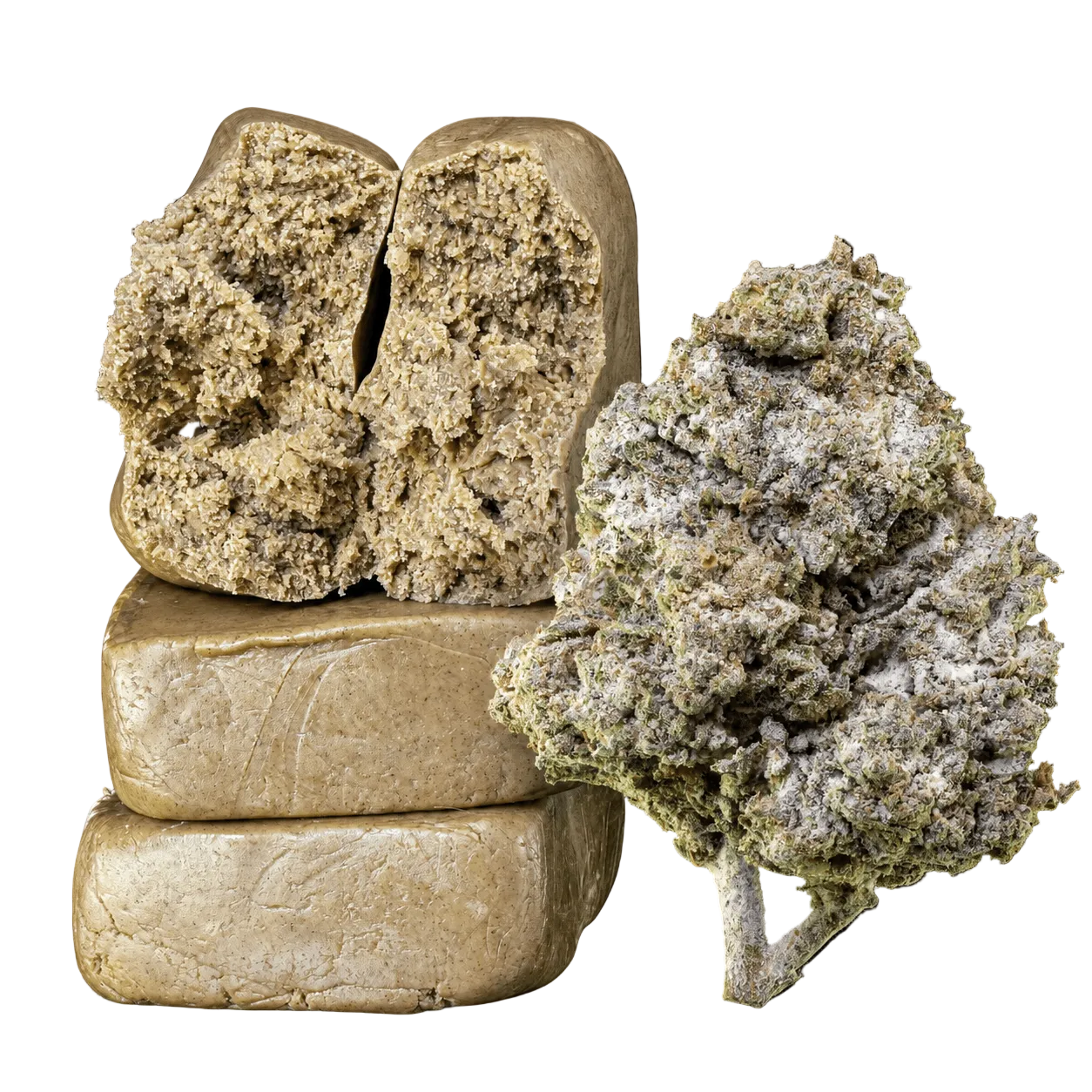 10g Piatella 60% THCA och 10g Thai Haze 23% THCA samlade i ett Herbz-paket
